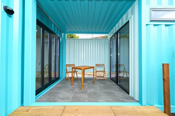 自由なコンテナハウス設計のイメージ